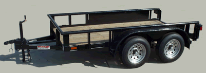 Tandem Axle Heavy Frame Trailers